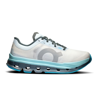 On Women's Cloudflow 5 Arctic | Stone | รองเท้าวิ่งสำหรับทำความเร็วที่เบาและตอบสนองได้ดี