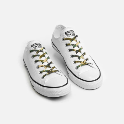 Xpand Original No-Tie Flat Lacing System-Green Camo เชือกรองเท้าแบบไม่ต้องผูก