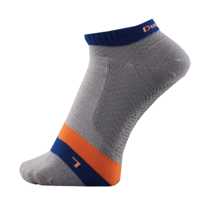 Dmyth Premium Support Socks NoShow Stripe Gray ถุงเท้ากอล์ฟ