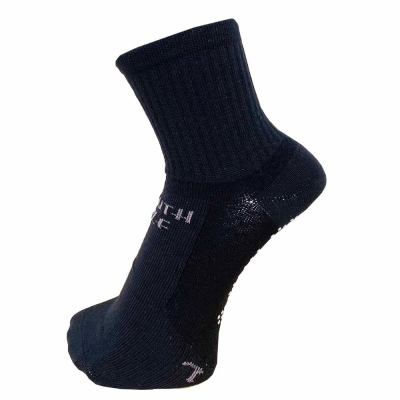 Dmyth Premium Support Socks Middle Black ถุงเท้ากอล์ฟ