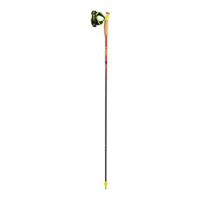  LEKI Ultratrail Fx.One Superlite Bright Red-Neonyellow-Naturalcarbon ไม้เทรลพับเก็บง่าย