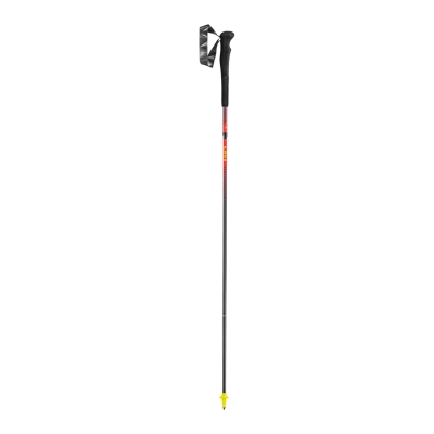 LEKI Neotrail Fx.One Superlite Bright Red-Neonyellow-Naturalcarbon ไม้เทรลพับเก็บง่าย