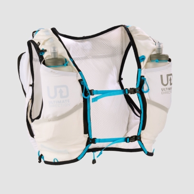Ultimate Direction Ultra Vest 12L White Unisex เป้น้ำสำหรับนักวิ่งเทรลระยะไกล