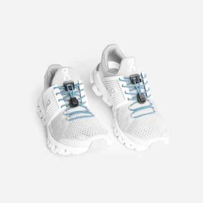 Xpand Quick-Release Round Lacing System-Baby Blue เชือกรองเท้าแบบกลมไม่ต้องผูก