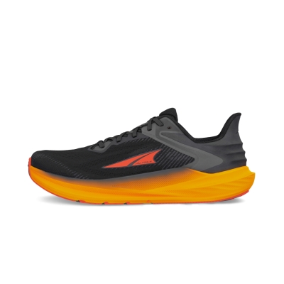 Altra Men's Torin 8 Black/Orange รองเท้าวิ่ง Zero Drop
