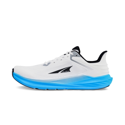 Altra Men's Torin 8 White/Blue รองเท้าวิ่ง Zero Drop
