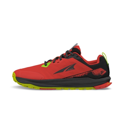  Altra Men's Lone Peak 9+ Red รองเท้าวิ่งเทรล