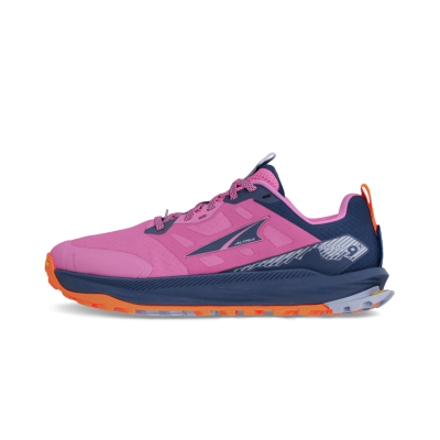 Altra Women's Lone Peak 9+ Purple/Orange รองเท้าวิ่งเทรล