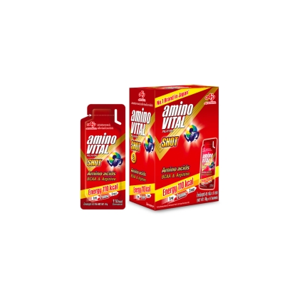 amino VITAL Shot เจลพลังงานพร้อมทาน 45 กรัม รสแอปเปิ้ล แพค 6