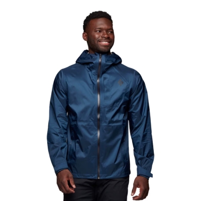 Black Diamond Treeline Rain Shell - Men's (Indigo)