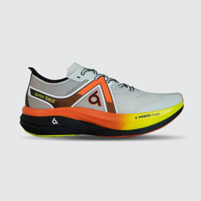 Apex Beat Unisex Swift Pure Platinum/Orange Black