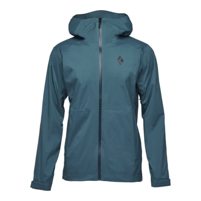 Black Diamond Stormline Stretch Rain Shell - Men's (Creek Blue)