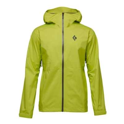 Black Diamond Stormline Stretch Rain Shell - Men's (Optical Yellow)
