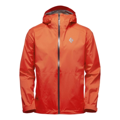Black Diamond Stormline Stretch Rain Shell - Men's (Octane)