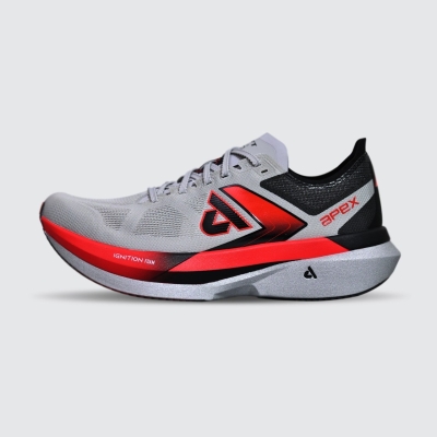 APEX SWIFT II PRO : GREY/RED รองเท้าวิ่งทำความเร็ว