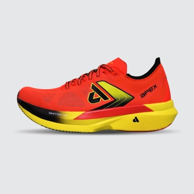 APEX SWIFT II PRO : SCARLET / VOLT รองเท้าวิ่งทำความเร็ว