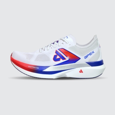 APEX SWIFT II PRO : WHITE / RED / BLUE รองเท้าวิ่งทำความเร็ว