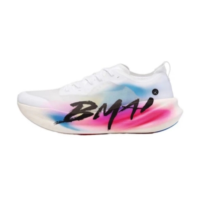 Bmai Unisex Amazing Carbon 3.0 Turbo Rainbow รองเท้าวิ่งคาร์บอน