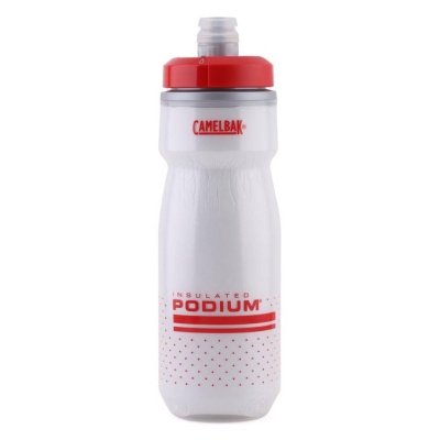 CamelBak Podium Chill 21oz Bottle Fiery Red/White ขวดน้ำเก็บอุณหภูมิ