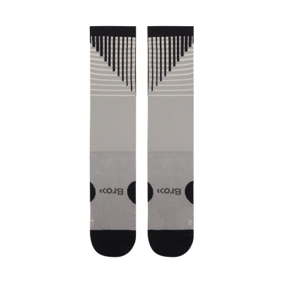 brooo Crew Socks SS24 Charcoal