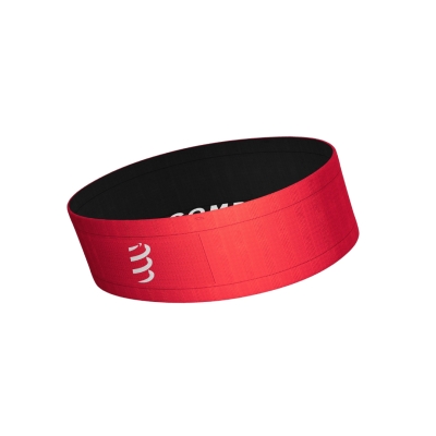 Compressport Free Belt Fluo Red/Black สายคาดเอว