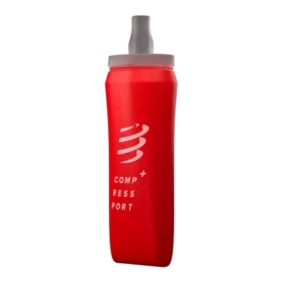 Compressport Ergoflask 500ml Handheld Red ขวดน้ำพับได้