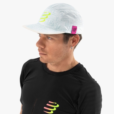 Compressport 5 Panel Light Cap Sugar/Ice Print