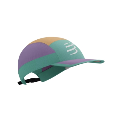 Compressport 5 Panel Light Cap Shell Blue/Lupine