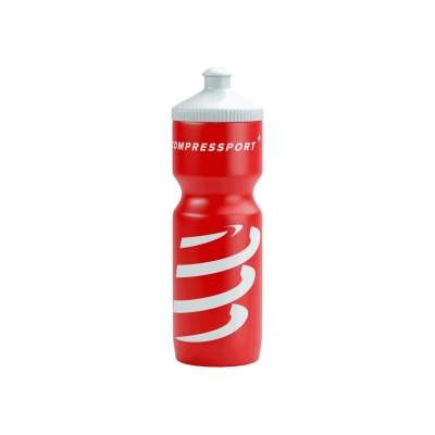 Compressport Cycling Bottle Red/White ขวดน้ำจักรยาน