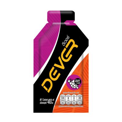 Dever Energy Gel Grape เจลให้พลังงานดีเวอร์ 40 ml.