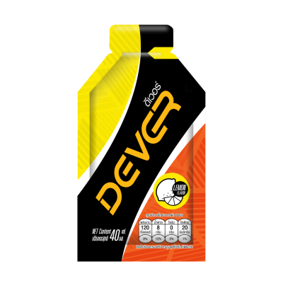 Dever Energy Gel Lemon เจลให้พลังงานดีเวอร์ 40 ml.