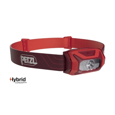 Petzl TIKKINA Headlamp 300 Lumens Red