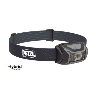 Petzl ACTIK Headlamp 450 Lumens Gray