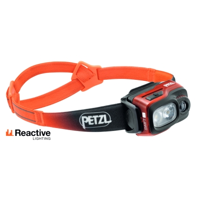 Petzl SWIFT RL Headlamp 1100 Lumens Orange ไฟฉายคาดหัว