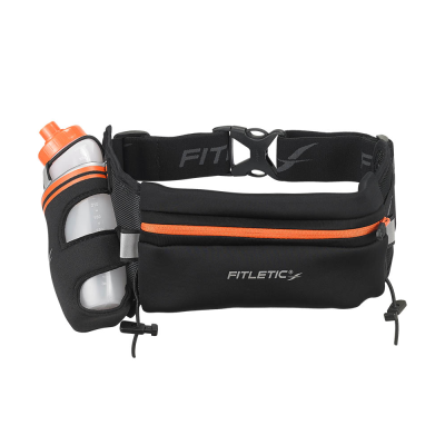 Fitletic Fully Load Hydration Belt 12 oz Orange กระเป๋าคาดเอวพร้อมขวดน้ำ