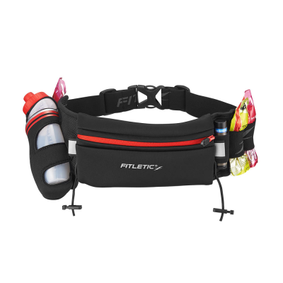 Fitletic Fully Load Hydration Belt 12 oz Red กระเป๋าคาดเอวพร้อมขวดน้ำ