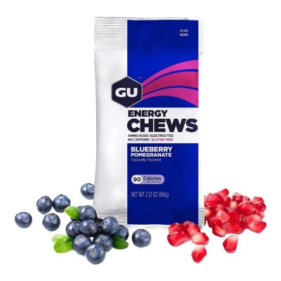 GU Energy Chews, Blueberry Pomegranate