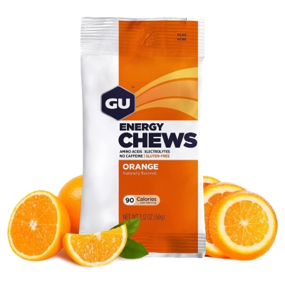 GU Energy Chews, Orange