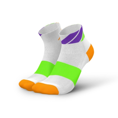 Incylence Running Ladders-Orange Green-Low Cut