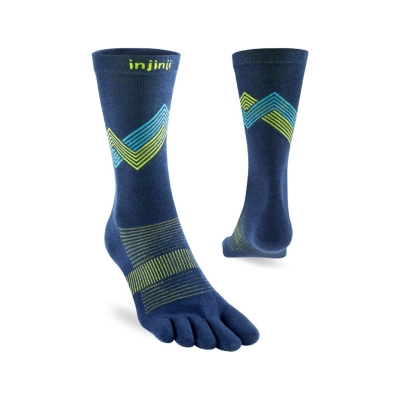 Injinji Run Lightweight Crew 2025 Glow ถุงเท้าวิ่งแบบแยกนิ้ว