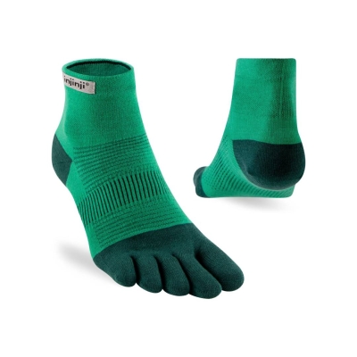 Injinji Run Lightweight Mini-Crew 2025 Fern ถุงเท้าวิ่งแบบแยกนิ้ว