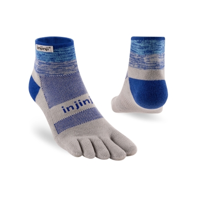 Injinji Trail Midweight Mini-Crew Neptune ถุงเท้าแยกนิ้ว