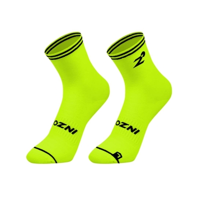 INZONE Sock Light Flow Green | ถุงเท้าวิ่ง เบาสบาย แห้งเร็ว ลดเท้าพอง