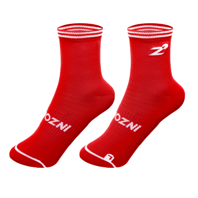 INZONE Sock Light Flow Red | ถุงเท้าวิ่ง เบาสบาย แห้งเร็ว ลดเท้าพอง