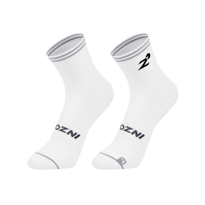 INZONE Sock Light Flow White | ถุงเท้าวิ่ง เบาสบาย แห้งเร็ว ลดเท้าพอง