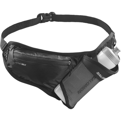 Salomon Active Belt พร้อมขวดน้ำ 3D Bottle สีดำ