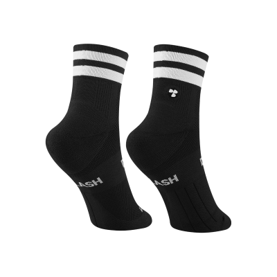 Personalbest Performance Sock Low Double Slash - Black ถุงเท้าวิ่ง