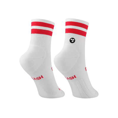 Personalbest Performance Sock Low Double Slash - Red ถุงเท้าวิ่ง