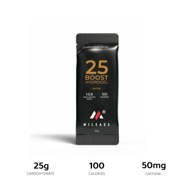 Mileage 25 Boost Hydrogel Coffee | เจลพลังงานพร้อมคาเฟอีน