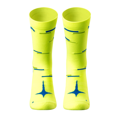 Motive NEON MOVE COLLECTION - Performance - Yellow/Blue Free size ถุงเท้าวิ่ง